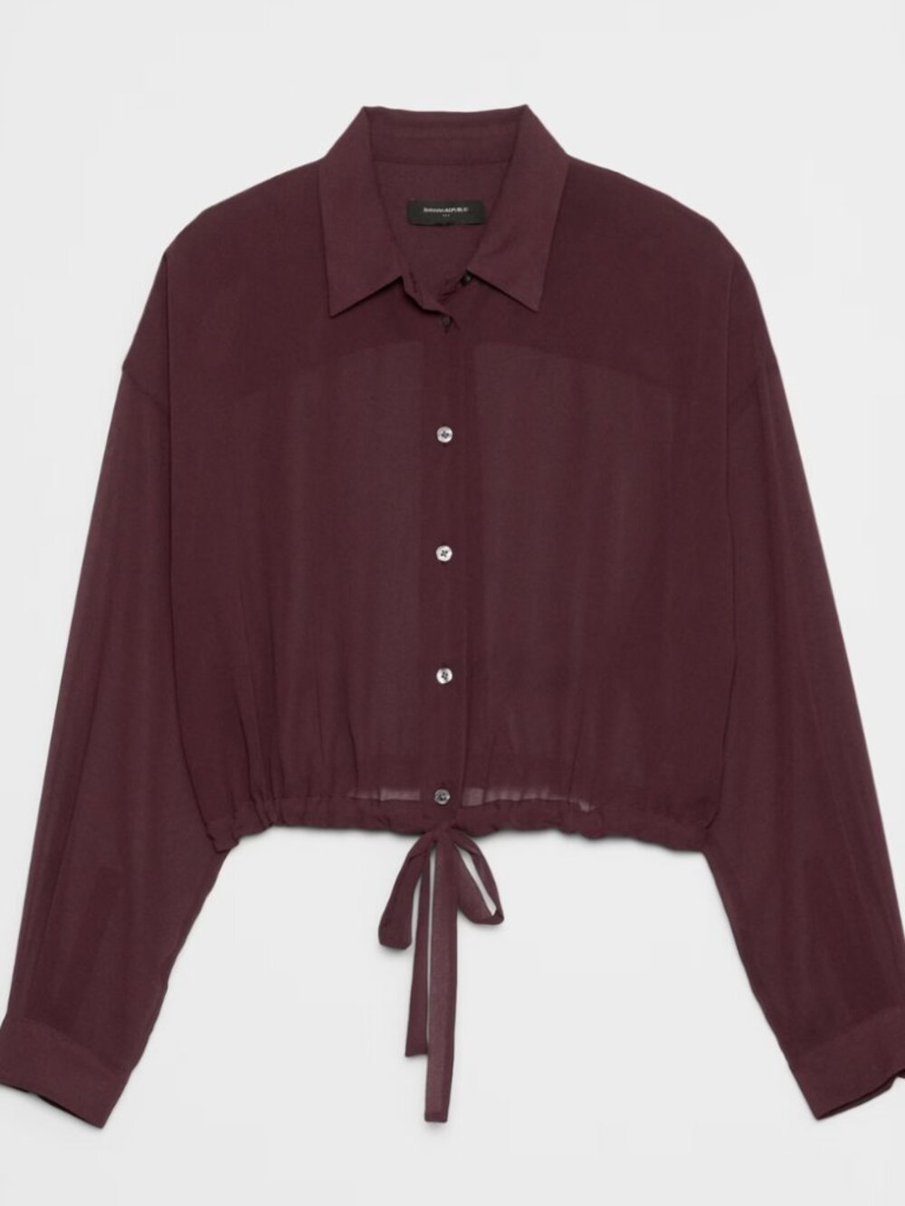 Banana Republic Factory Cinched Hem Shirt